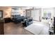 Spacious main bedroom with king bed, sitting area, and built-in window seat at 25188 Marion Ave # 12, Punta Gorda, FL 33950