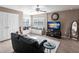 Relaxing sitting area in main bedroom with window seat at 25188 Marion Ave # 12, Punta Gorda, FL 33950