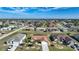 Bird's-eye view of a neighborhood with houses and landscaping at 25316 Rupert Rd, Punta Gorda, FL 33983