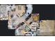 Floor plan with the layout of the kitchen, bathrooms, bedrooms, dining and living spaces at 26166 Stillwater Cir, Punta Gorda, FL 33955