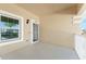 Condo entryway with private balcony and screen door at 26397 Nadir Rd # 208, Punta Gorda, FL 33983