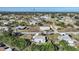 Aerial view of property and surrounding homes at 27131 Ann Arbor Ave, Punta Gorda, FL 33983