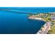 Aerial view of waterfront property with bridge and marina at 3335 Purple Martin Dr # 6, Punta Gorda, FL 33950