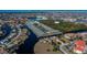 Wide aerial view of canal front property within a larger community at 3335 Purple Martin Dr # 6, Punta Gorda, FL 33950