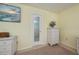 Ensuite bathroom with frosted glass door at 3335 Purple Martin Dr # 6, Punta Gorda, FL 33950