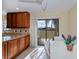 Kitchen with breakfast area and sliding doors to patio at 3335 Purple Martin Dr # 6, Punta Gorda, FL 33950