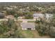 Aerial view of house and neighborhood at 3495 Levee St, North Port, FL 34288