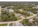 Aerial view of house and neighborhood at 3495 Levee St, North Port, FL 34288