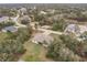 Aerial view of house and neighborhood at 3495 Levee St, North Port, FL 34288