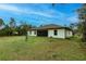 Single story home with large backyard at 3495 Levee St, North Port, FL 34288