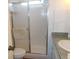 Bathroom with shower and toilet at 5232 Palena Blvd, North Port, FL 34287