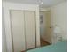 Bedroom with double doors leading to closet at 5232 Palena Blvd, North Port, FL 34287