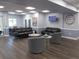 Community building lobby with comfortable seating and modern decor at 5232 Palena Blvd, North Port, FL 34287