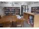 Community library with bookshelves and seating area at 5733 Holiday Park Blvd, North Port, FL 34287