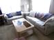 Living room with two sofas and a coffee table at 5733 Holiday Park Blvd, North Port, FL 34287
