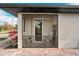 Relaxing screened porch with rocking chairs at 102 Linda Lee Dr, Rotonda West, FL 33947