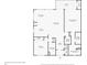 Floor plan showing a 2 bed, 2 bath layout at 101 N Marion Ct # 131, Punta Gorda, FL 33950