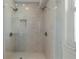 Large walk-in shower with glass enclosure at 101 N Marion Ct # 131, Punta Gorda, FL 33950