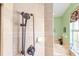 Large walk-in shower with updated fixtures at 1020 Caliva St, North Port, FL 34286