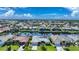 Bird's-eye view of waterfront homes and canals at 1029 San Mateo Dr, Punta Gorda, FL 33950