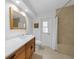 Clean bathroom with modern vanity and shower at 1029 San Mateo Dr, Punta Gorda, FL 33950