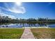 Private dock with access to the canal at 1029 San Mateo Dr, Punta Gorda, FL 33950