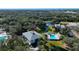 Aerial view showing building location and community features at 1051 Forrest Nelson Blvd # M-203, Port Charlotte, FL 33952