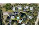 Aerial view of community layout and landscaping at 1051 Forrest Nelson Blvd # M-203, Port Charlotte, FL 33952