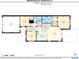 Main floor plan of the house showing layout at 1259 Backspin Dr, Englewood, FL 34223