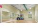 Bright yoga studio with mirrors and exercise balls at 1259 Backspin Dr, Englewood, FL 34223