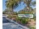 Riverwood Golf Club sign at entrance with lush landscaping at 13147 Preserve Ct, Port Charlotte, FL 33953