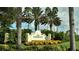 Riverwood community entrance with landscaped grounds at 13147 Preserve Ct, Port Charlotte, FL 33953