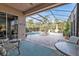 Enclosed pool and lanai with seating and dining areas at 13147 Preserve Ct, Port Charlotte, FL 33953