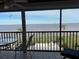 This screened balcony offers a relaxing space to enjoy the beautiful bay view at 1601 Park Beach Cir # 125/11, Punta Gorda, FL 33950