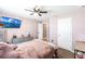 Spacious bedroom with a queen bed, dresser and large closet at 183 Castile Ct, Punta Gorda, FL 33983