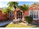 House exterior showcasing a welcoming entrance and landscaping at 183 Castile Ct, Punta Gorda, FL 33983