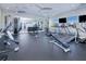 Well-equipped fitness center with treadmills and weight machines at 25281 E Lenox Cir, Punta Gorda, FL 33950