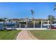 Private walkway to the canal with boat slips at 2871 Coral Way, Punta Gorda, FL 33950