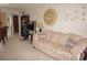 Living room with couch, and view of dining area at 311 Garvin St # 409D, Punta Gorda, FL 33950