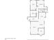 One-story floor plan showing 3 bedrooms, office, living room, kitchen and dining room at 3360 Conway Blvd, Port Charlotte, FL 33952