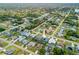 Aerial view showing home's location in quiet residential neighborhood at 474 Orlando Blvd, Port Charlotte, FL 33954