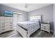 Charming bedroom with white furniture and coastal bedding at 474 Orlando Blvd, Port Charlotte, FL 33954