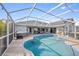 Relaxing pool and jacuzzi area with covered patio at 474 Orlando Blvd, Port Charlotte, FL 33954