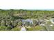 Aerial view of property showcasing its location and lot size at 489 & 497 Campbell St, Port Charlotte, FL 33953