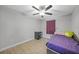 Bedroom with tile floors and a twin-size bed at 4959 Cromey Rd, North Port, FL 34288