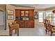 Bright kitchen with ample cabinetry and butcher block at 498 E Tarpon Nw Blvd, Port Charlotte, FL 33952