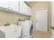 Laundry room with washer, dryer, and utility sink at 5189 Collingswood Blvd, Port Charlotte, FL 33948