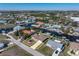 Aerial view showcasing home's location and canal access at 520 Boardman Dr, Punta Gorda, FL 33950