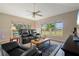 Relaxing living room with large windows and pool view at 7543 S Blue Sage, Punta Gorda, FL 33955