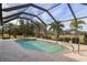 Relaxing screened pool and patio area at 7543 S Blue Sage, Punta Gorda, FL 33955